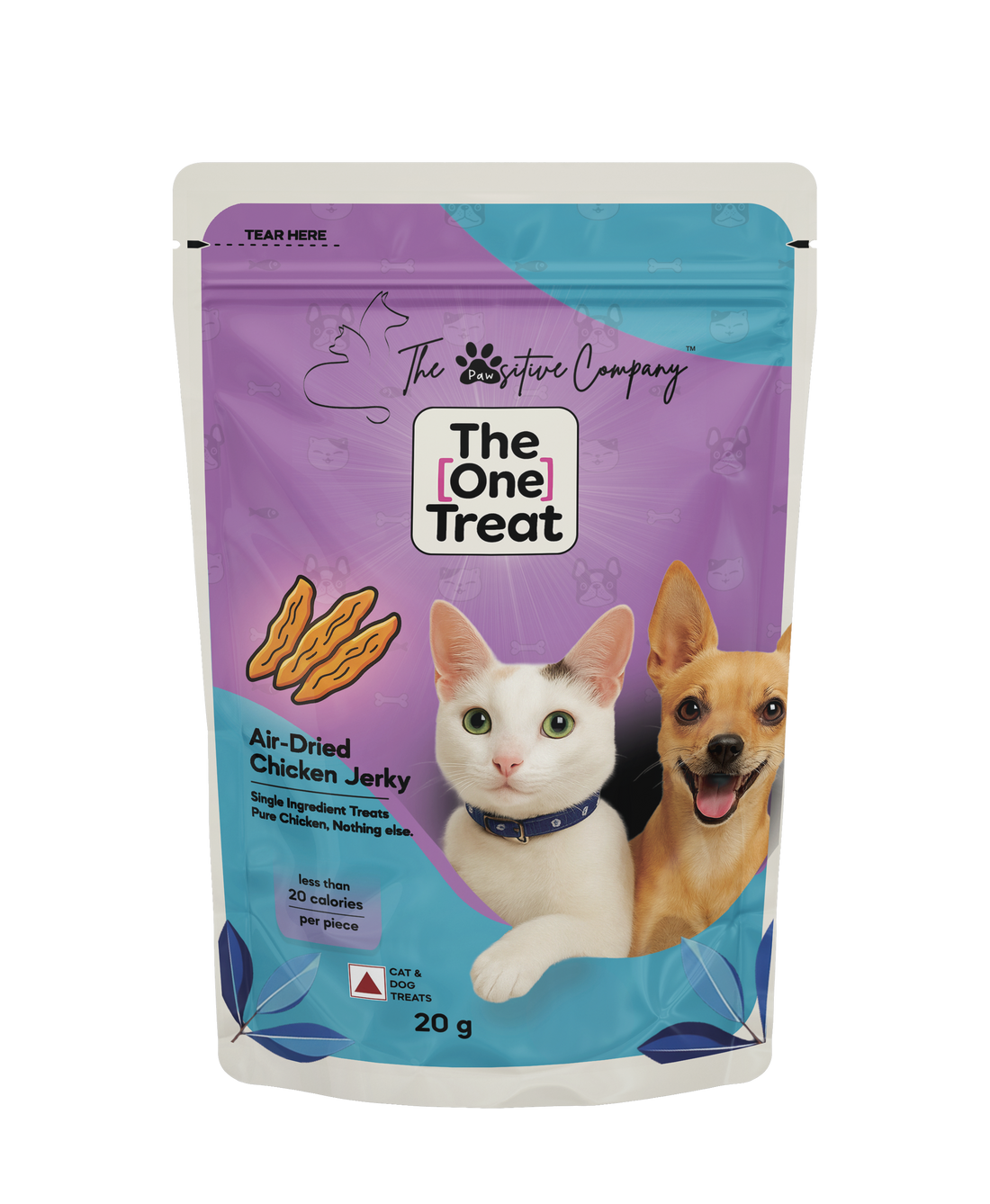 The One Treat - Air-Dried Chicken Jerky - 20g