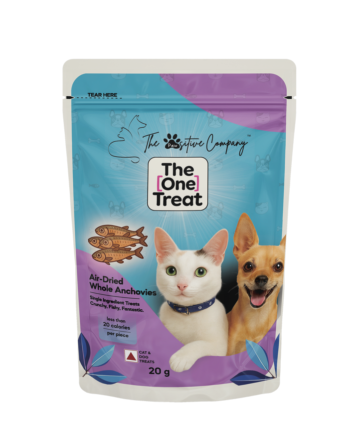 The One Treat - Air Dried Whole Anchovies - 20g