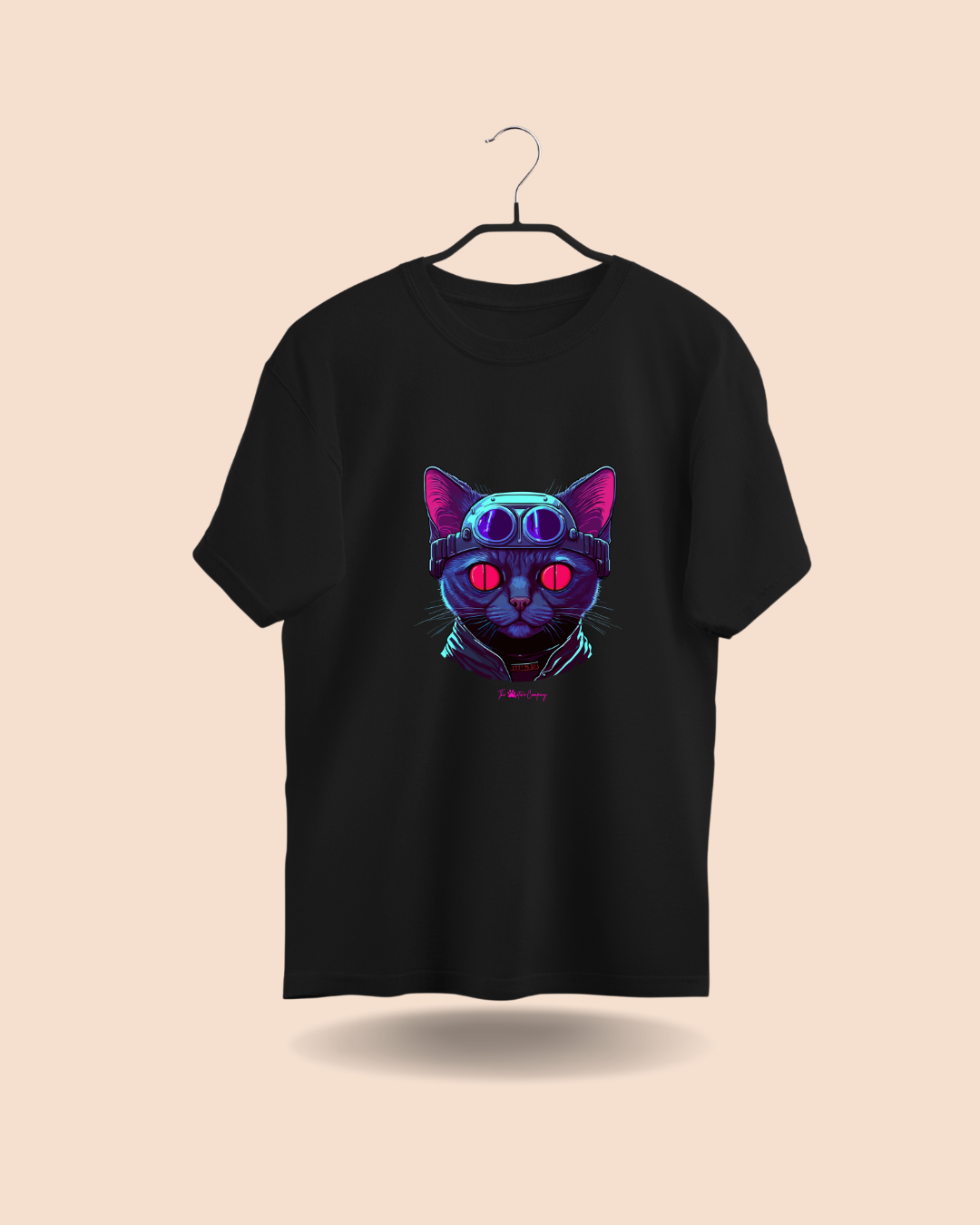 Purple Cat - Round Neck