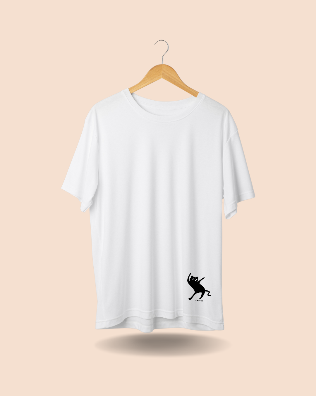 Dancing Cat - Round Neck