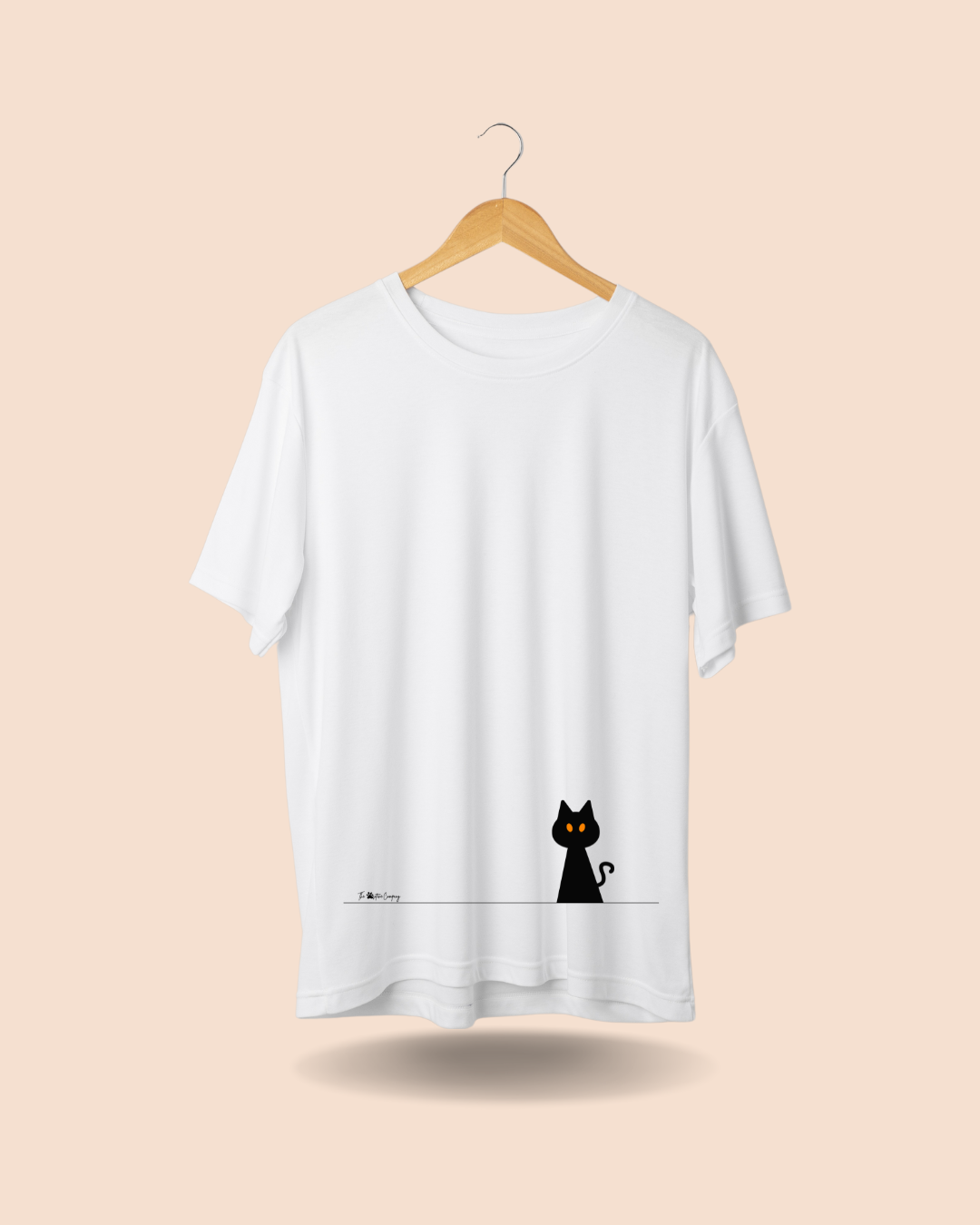 Glaring Cat - Round Neck