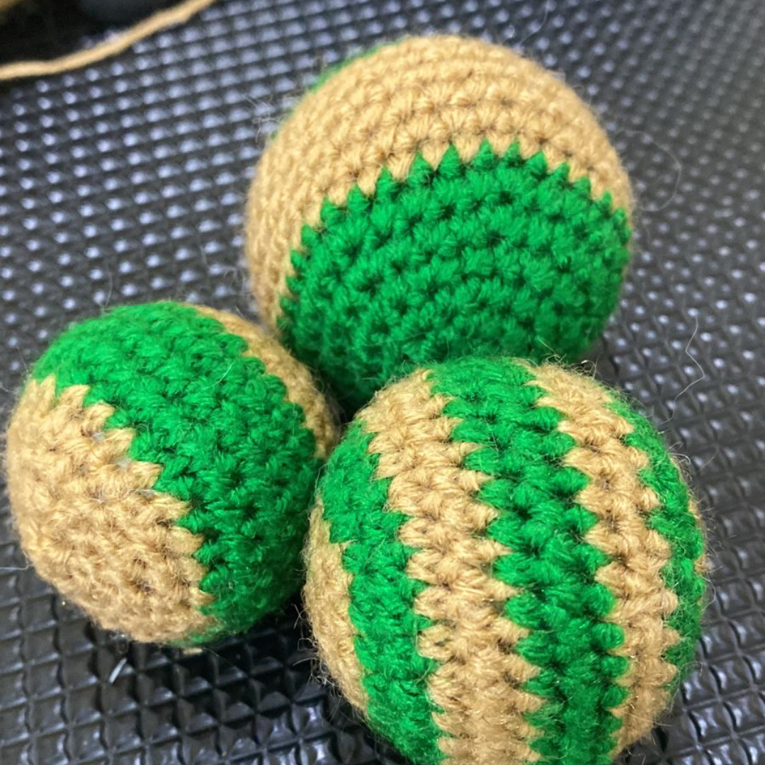 Crochet Ball - Set of 3