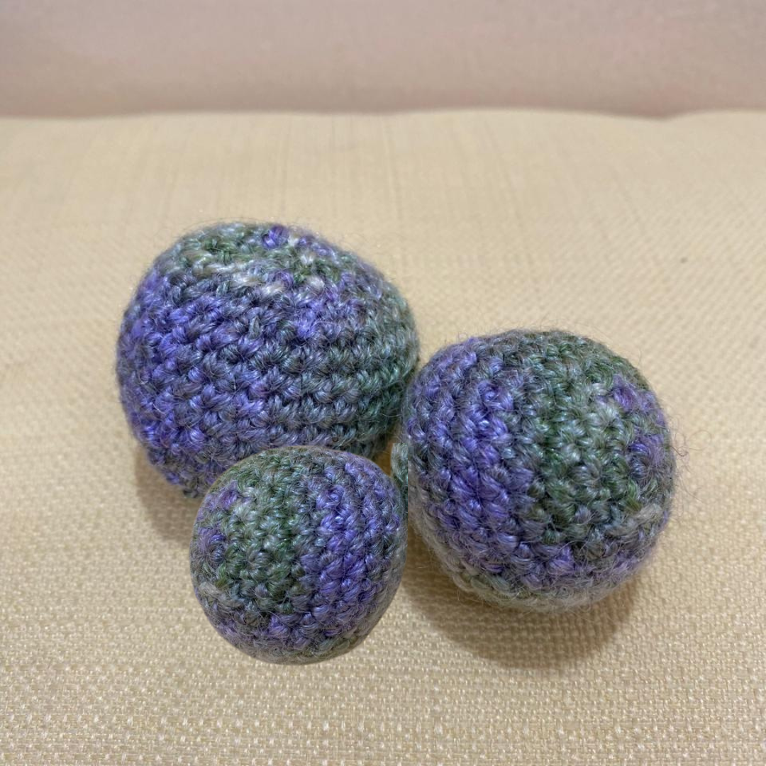 Crochet Ball - Set of 3