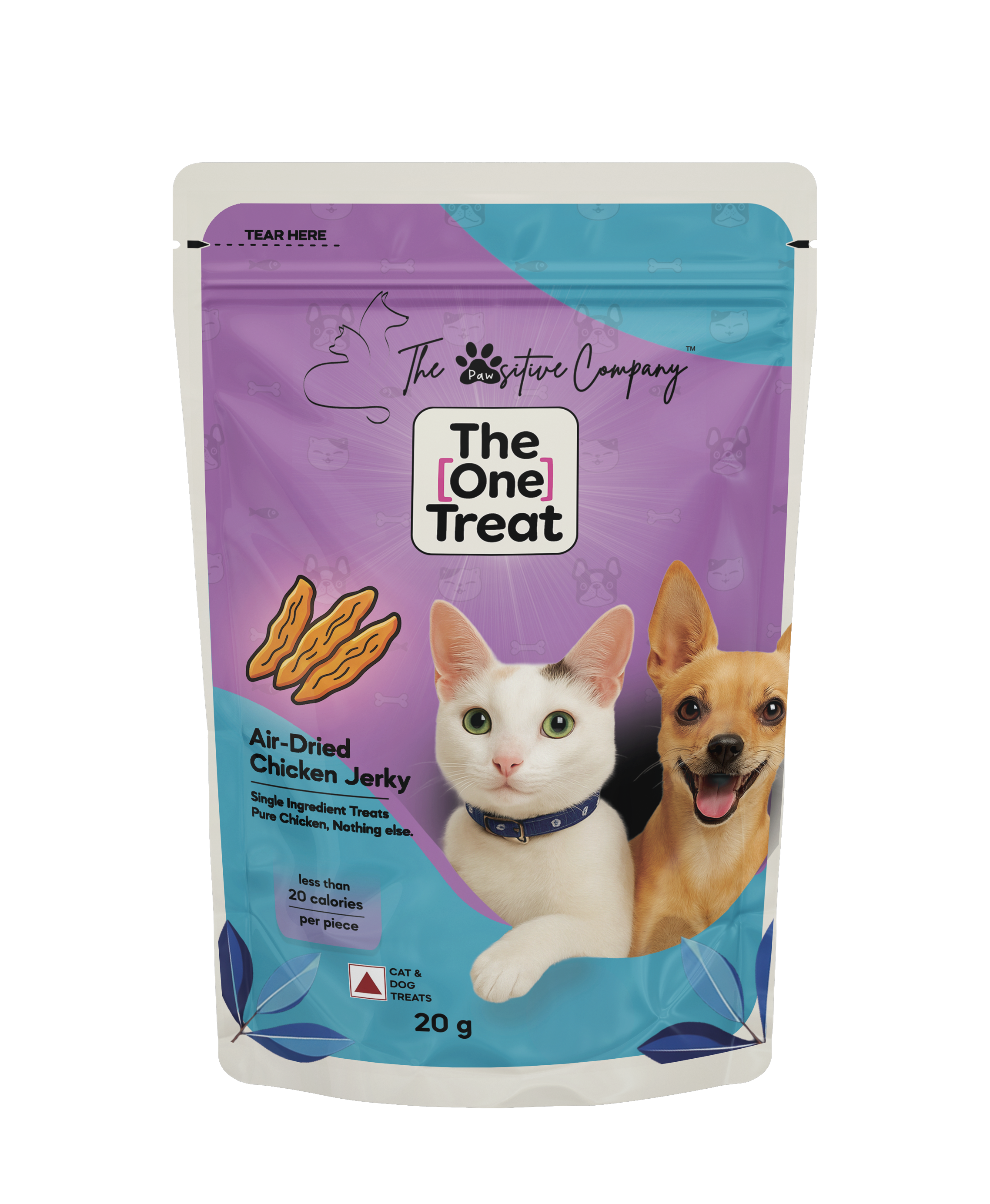 The One Treat - Air-Dried Chicken Jerky - 20g
