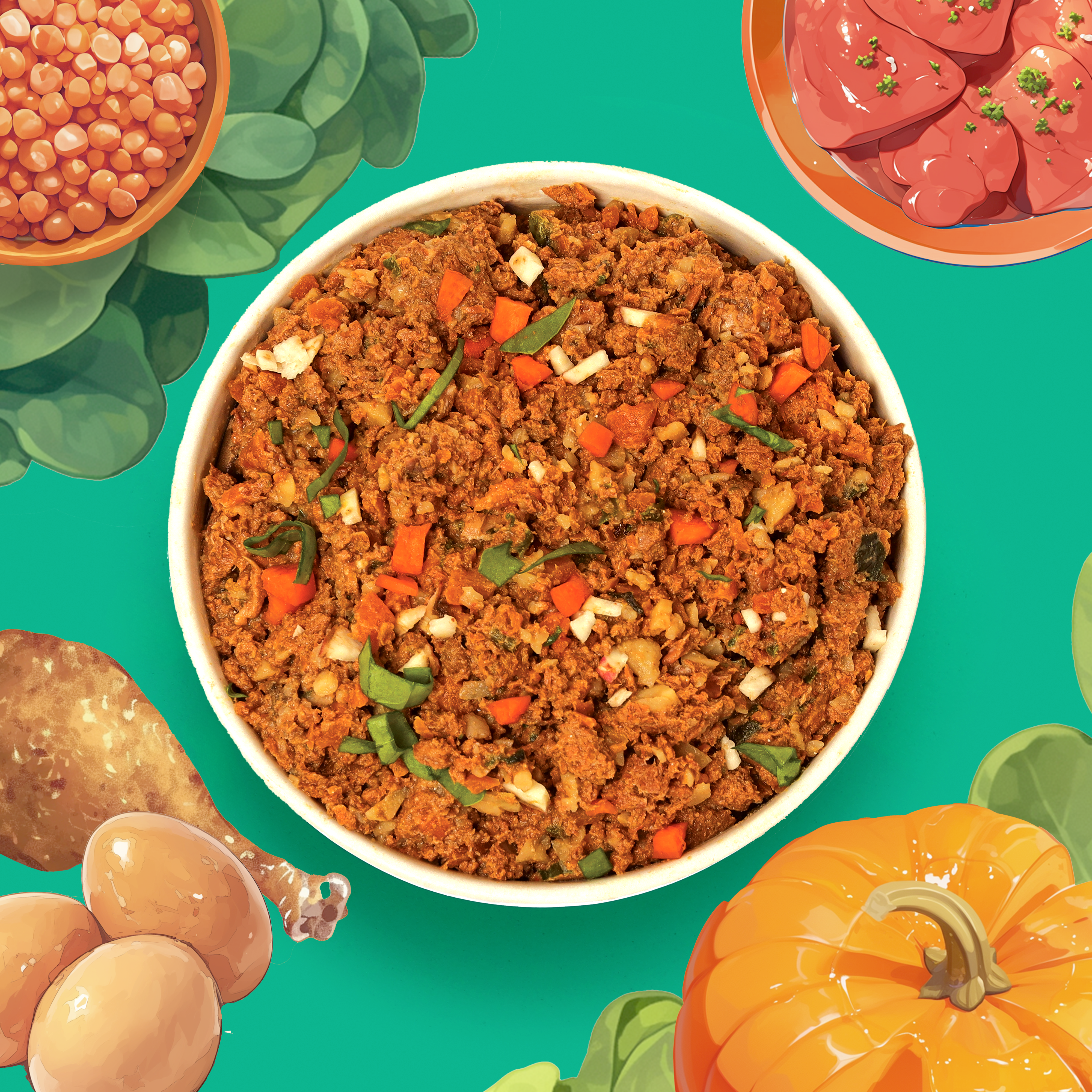 Mini Dog Food for Hip & Joint Support (Adult & Senior) | 100g