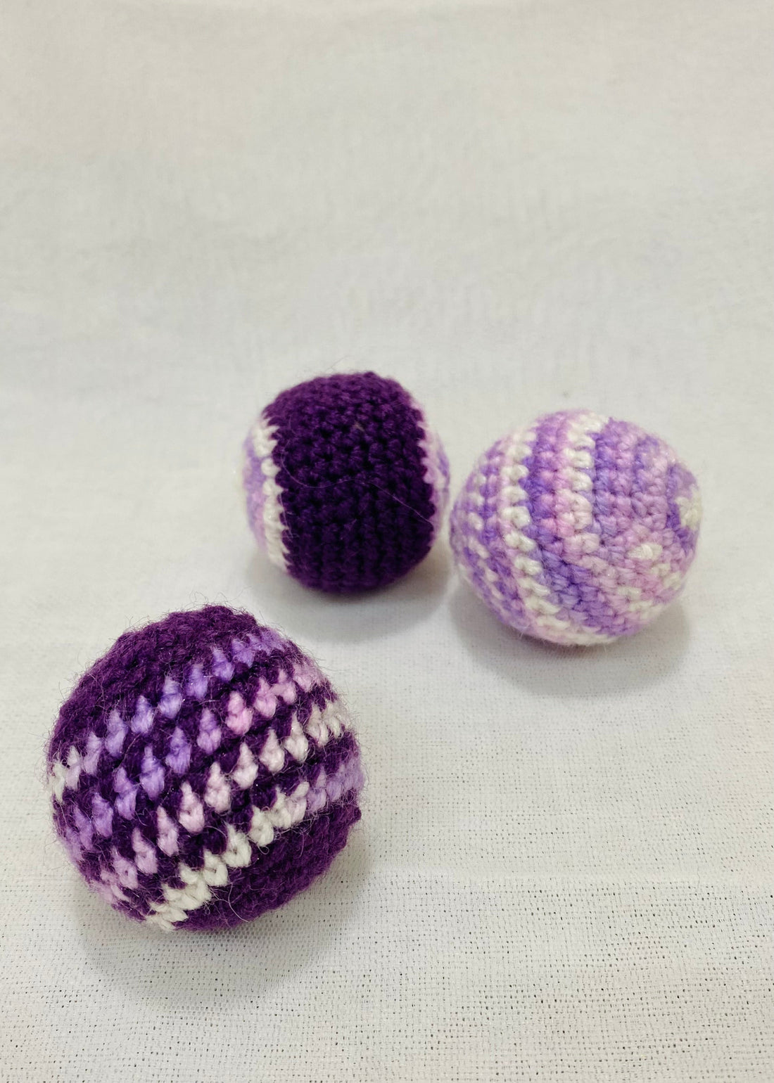 Crochet Ball - Set of 3