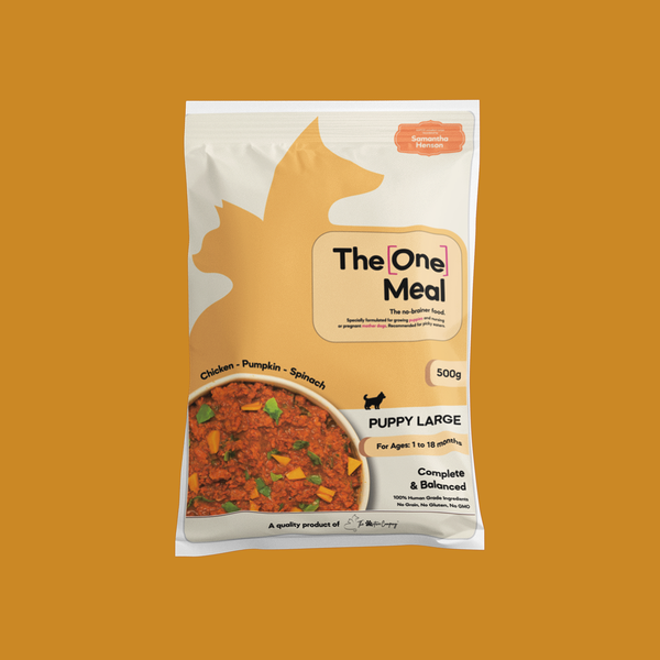The One Meal Large Puppy Food (1 month to 18 months) - Chicken