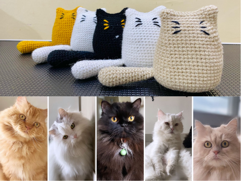 Crochet Kitty (With Catnip)